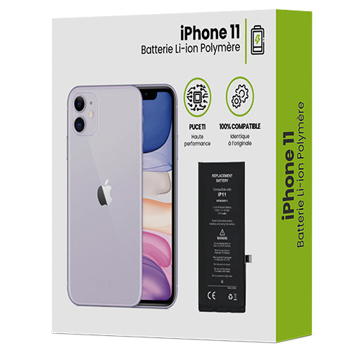 BATTERY FOR IPHONE 11 3110 MAH BLACK