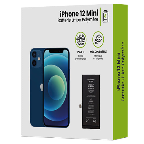 BATTERY FOR IPHONE 12 MINI 2227 MAH BLACK