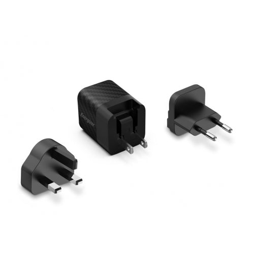ENERGIZER PD WALL CHARGER 20W EU UK US BLACK