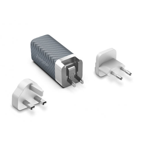 ENERGIZER WALL CHARGER 65W EU UK US BLACK