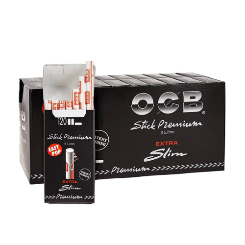 OCB ULTRA SLIM FILTERS 20 X 120
STICK FILTERS REP tax included