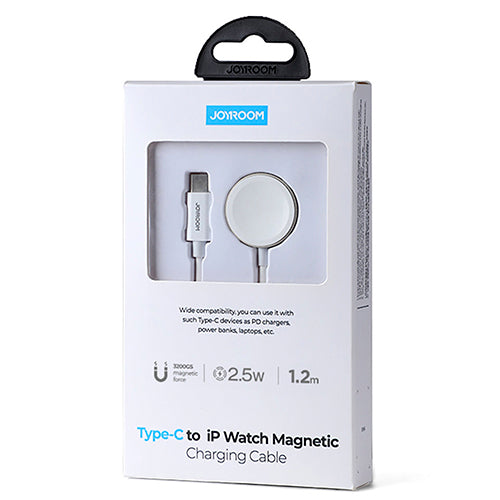 JOYROOM CABLE WITH INDUCTION CHARGER FOR APPLE WATCH 1.2 M WHITE S-IW004