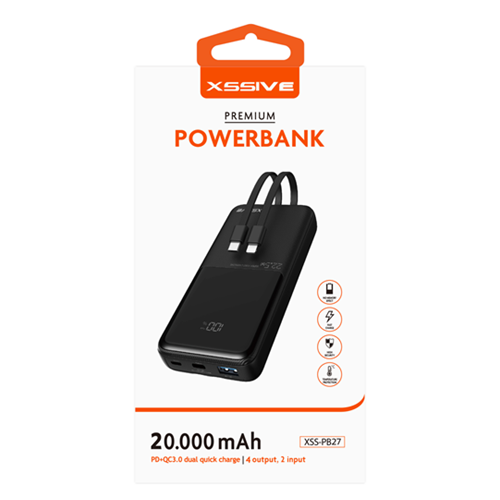 POWER BANK XSSIVE 20000MAH XSSIVE