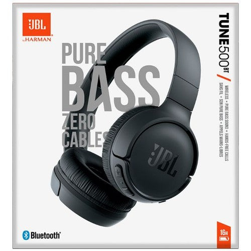 JBL TUNE 500BT HEADPHONES BLACK