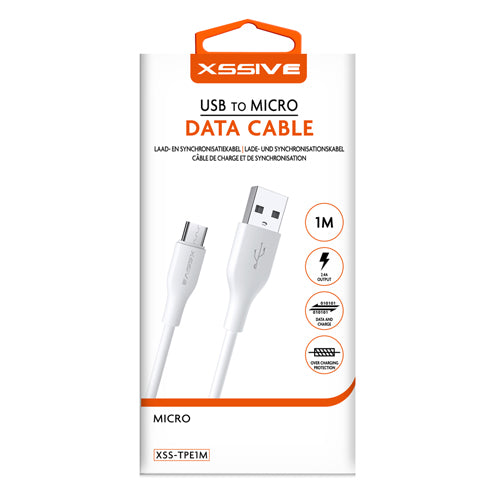 MICRO USB CABLE TPE 1M XSSIVE