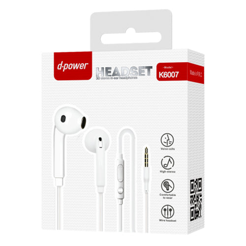 D-Power Earphone S6 K6007