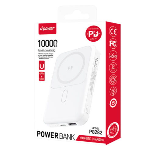 D-Power Power Bank 10000 MAH Magsafe P8282