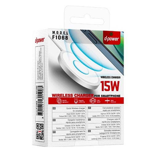 D-Power 15W F1068 induction charger