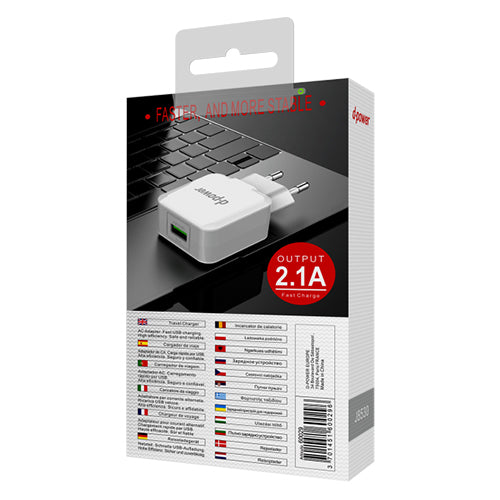 D-Power J8230 European Plug Adapter