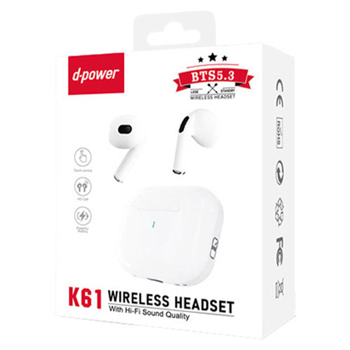 D-Power K61 Wireless Headphones