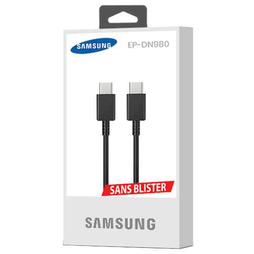CABLE USB C OFFICIEL SAMSUNG EP-DN980,CHARGE RAPIDE 5A 1M NOIR