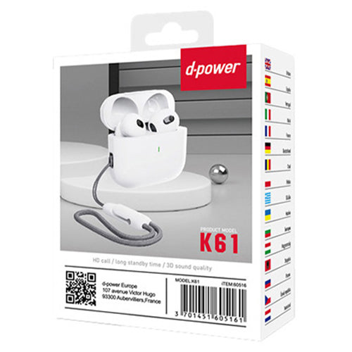 D-Power K61 Wireless Headphones