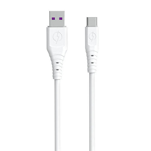 DUDAO USB CABLE - 6A TYPE C USB CABLE 1 M TGL3T - WHITE