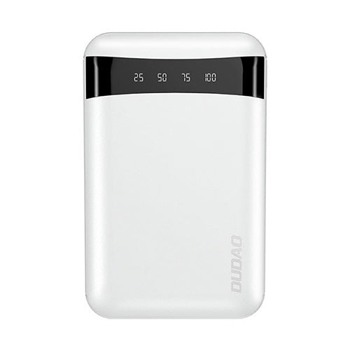 DUDAO PORTABLE USB POWER BANK 10000MAH WHITE K3PRO MINI