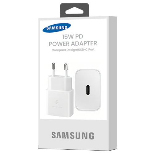 15W USB-C MAINS CHARGER WHITE-SAMSUNG