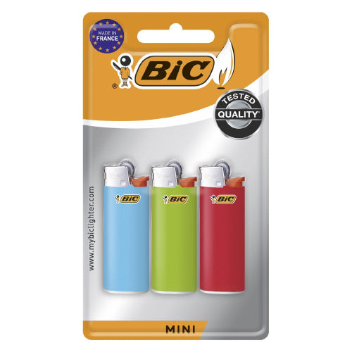 BLISTER OF 3 BIC J25 LIGHTERS