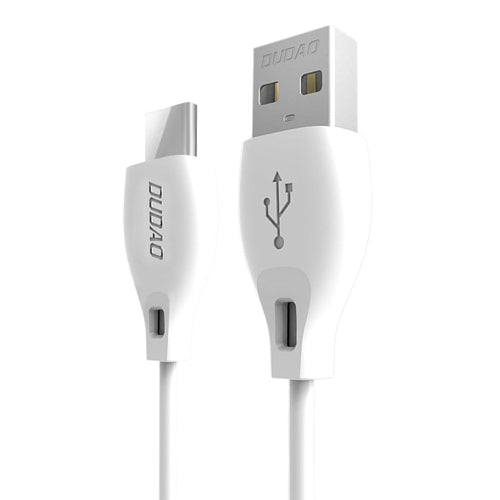 DUDAO USB TYPE C DATA CHARGING CABLE 2.4A 2M WHITE L4T 2M WHITE