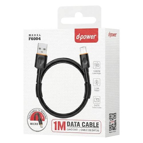 D-Power Micro USB Cable 3A F6004