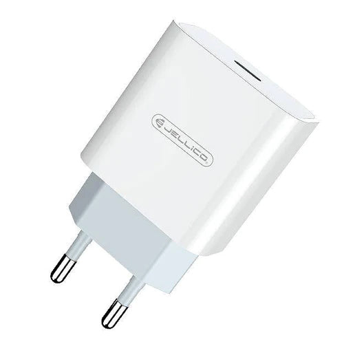 JELLICO EU ADAPTER WHITE TYPE-C PD OUTPUT 20W