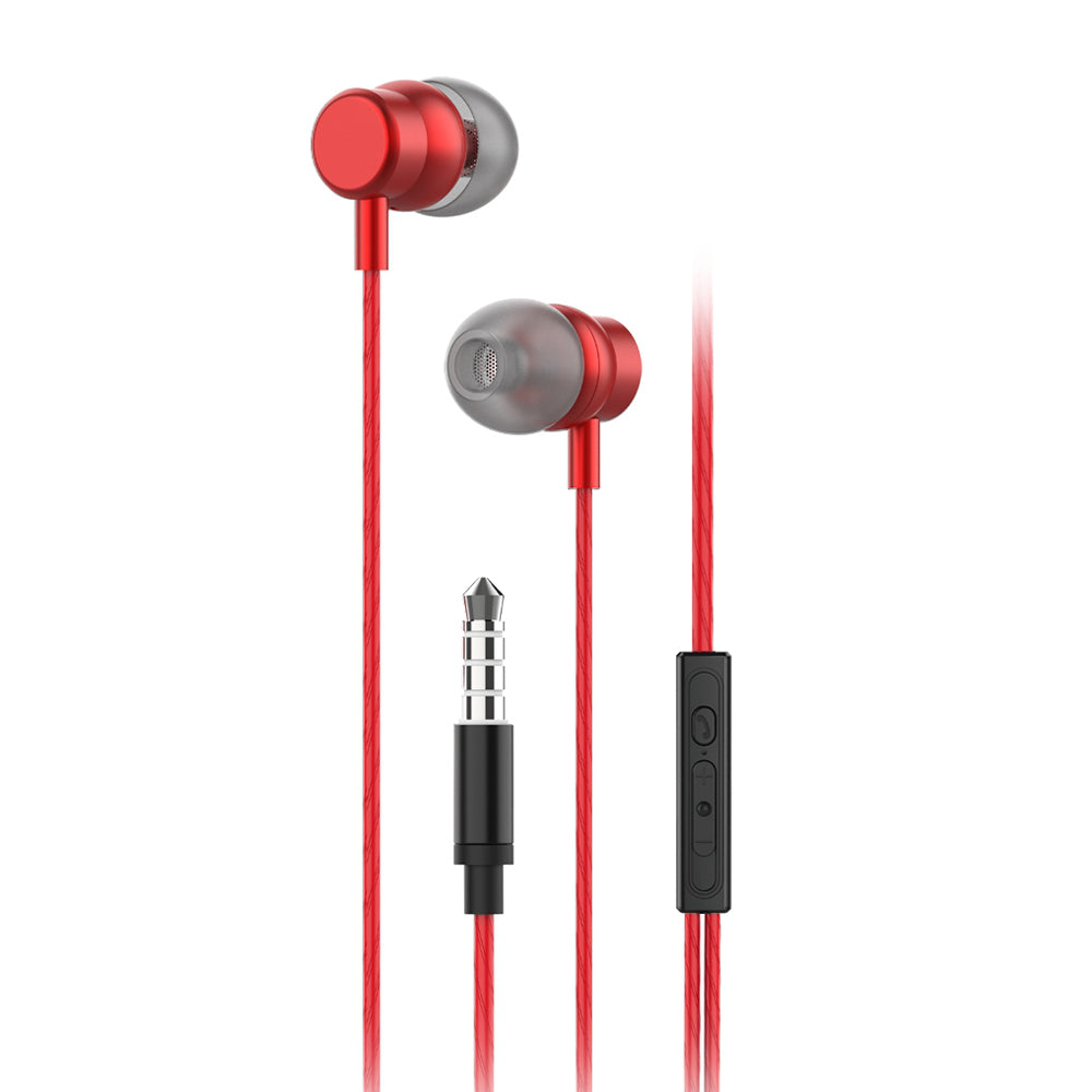 ECOUTEURS FILAIRES INTRA-AURICULAIRE ALUMINIUM URBAN SOUND JACK 3,5 MM