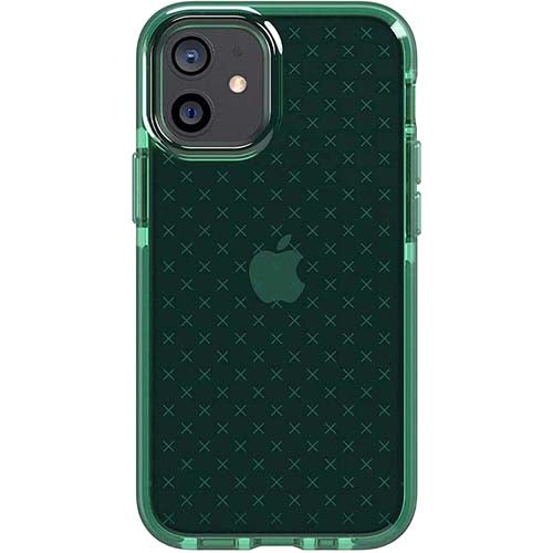 TECH21 EVOCHECK FOR IPHONE 12 MINI - MIDNIGHT GREEN