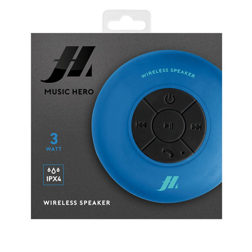 3W OCTOPUMP WIRELESS SPEAKER, BLUE-MUSIC HERO