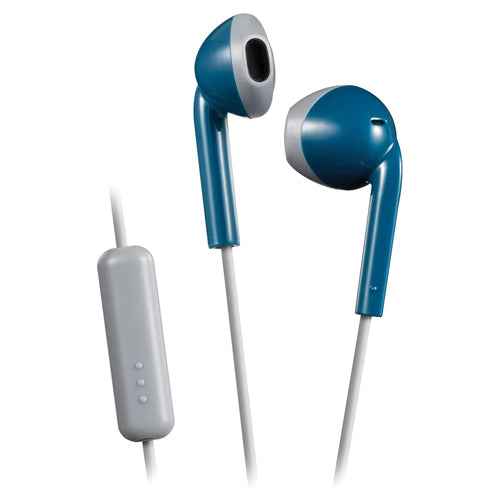 HAF19M-PT WIRED EARPHONES, BLUE & GRAY-JVC