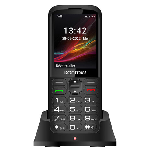 KONROW SENIOR 280 (2G - 2.8'' - Charging station)BLACK