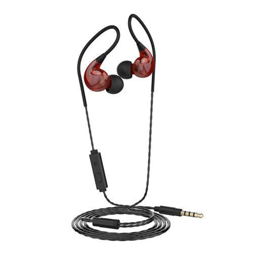 MUVIT M1S V2 PEDESTRIAN KIT INTRA SPORT STEREO JACK 3.5MM RED