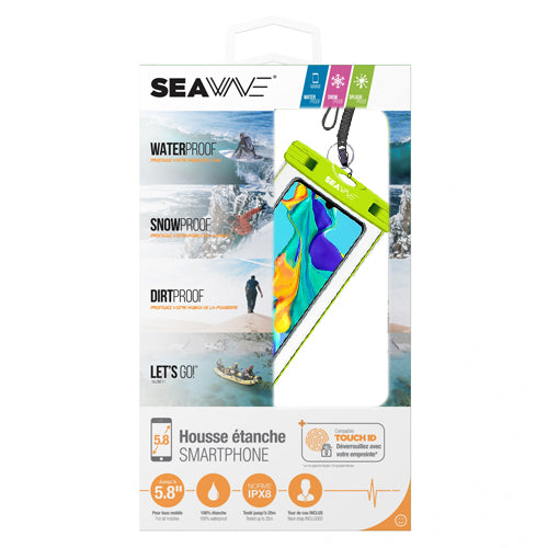 WATERPROOF SEAWAVE COVER SIZE UP TO 6.5 INCHES GREEN
