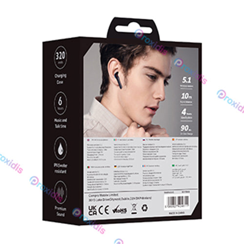 EARBUDS TWS24 WHITE NOISE