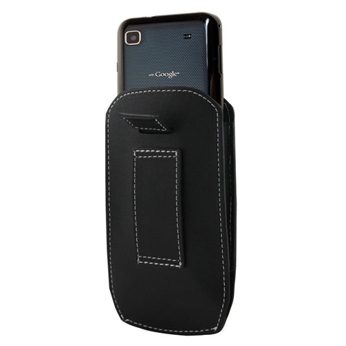 MUVIT ETUI VERTICAL TAILLE L NOIR PASSANT CEINTURE 59x115x7mm**