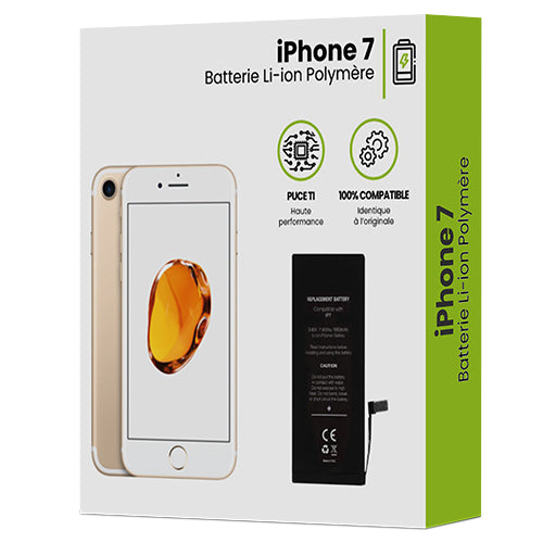 BATTERY FOR IPHONE 7 1960MAH BK - BLACK