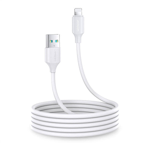 JOYROOM USB CHARGING/DATA CABLE - LIGHTNING 2.4A 2M WHITE S-UL012A9