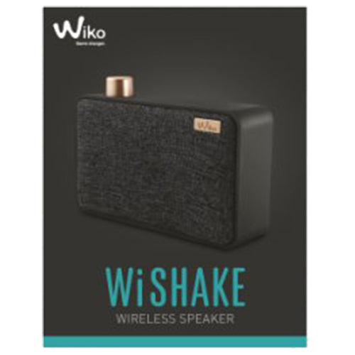 ENCEINTE SANS FIL WISHAKE, NOIR-WIKO