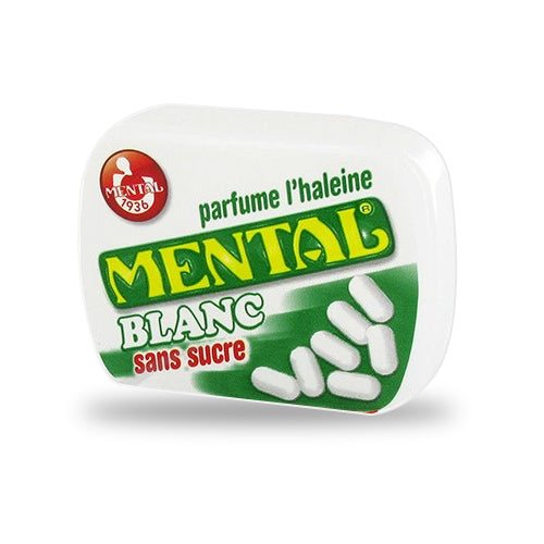 MENTAL DRAGEES WHITE WITHOUT
 MINT SUGAR LICORICE