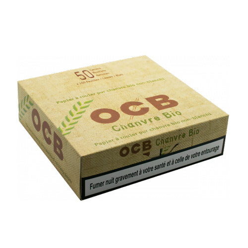 FEUILLES A ROULER OCB BIO 50
CAHIERS