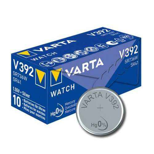 BUTTON BATTERIES V392 - BOX OF 10
 BATTERY