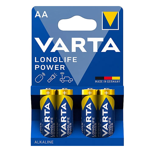LONGLIFE POWER LR06 AA BATTERIES
 BLISTER 4 BATTERIES