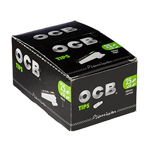 OCB BOX 25EX CARDBOARD FILTER