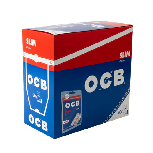 OCB SLIM FILTERS 50 PACKS
 150 FILTERS REP tax included