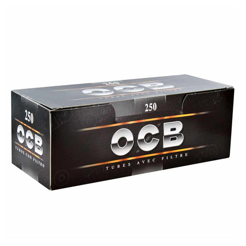 TUBES OCB 250 - Carton 40 paquets de
250 tubes Taxe REP comprise