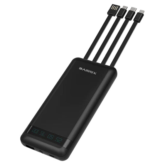 20,000MAH EXTERNAL BATTERY WITH XSSIVE CABLES