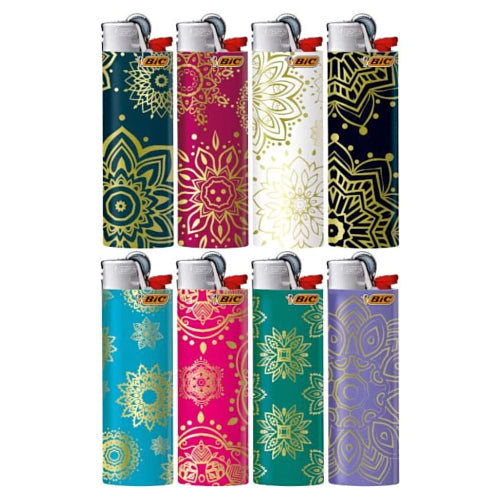 50 BIC J26 LIGHTERS WITH DISPLAY