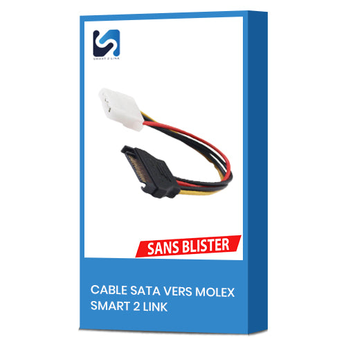 CABLE SATA VERS MOLEX SMART 2 LINK