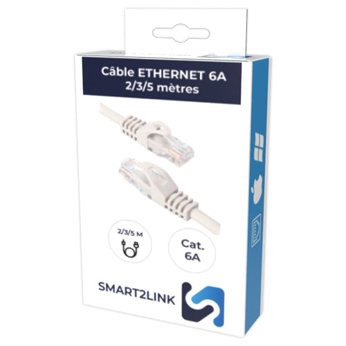 ETHERNET CABLE 6A 5M SMART 2 LINK