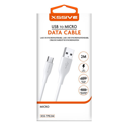 MICRO USB CABLE TPE 2M XSSIVE