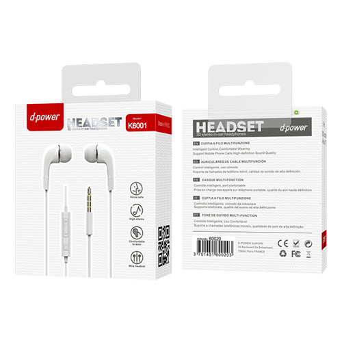 D-Power K6202 Wireless Headphones