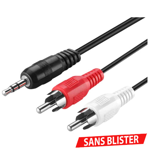 3.5MM JACK TO RCA 2F RCA SMART 2 LINK