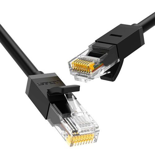 UGREEN CABLE INTERNET NETWORK CABLE ETHERNET PATCHCORD RJ45 CAT 6 UTP 1000MBPS 5M BLACK